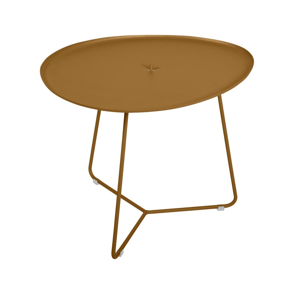 Fermob Cocotte Table basse cocotte Brun caramel L 55 x l 44.5 x H43.5cm