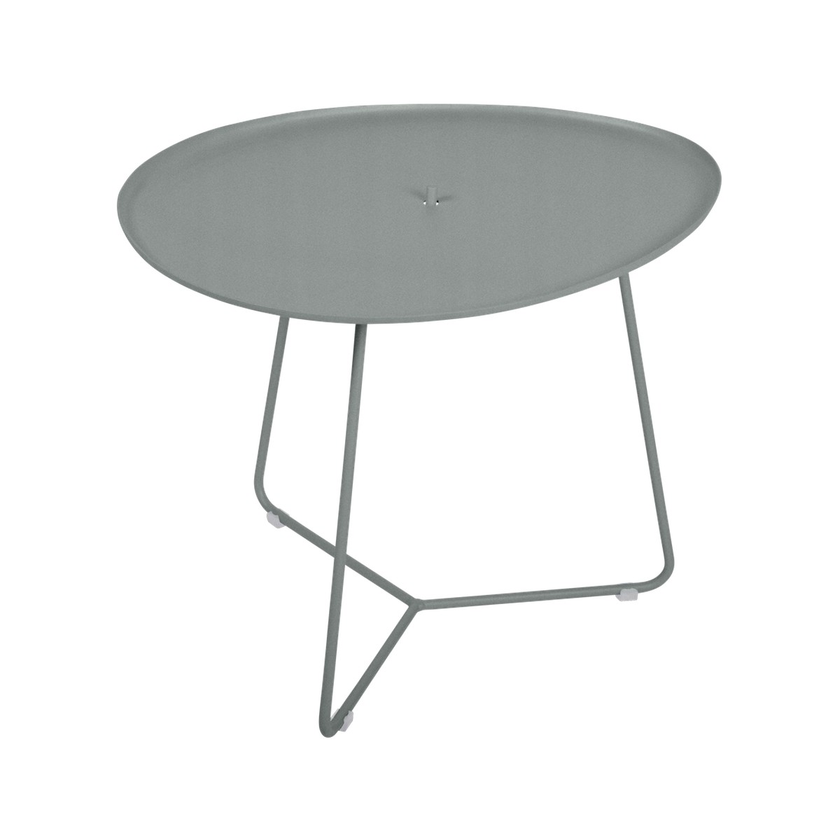 Fermob Cocotte Table basse cocotte Gris taupe L 55 x l 44.5 x H43.5cm