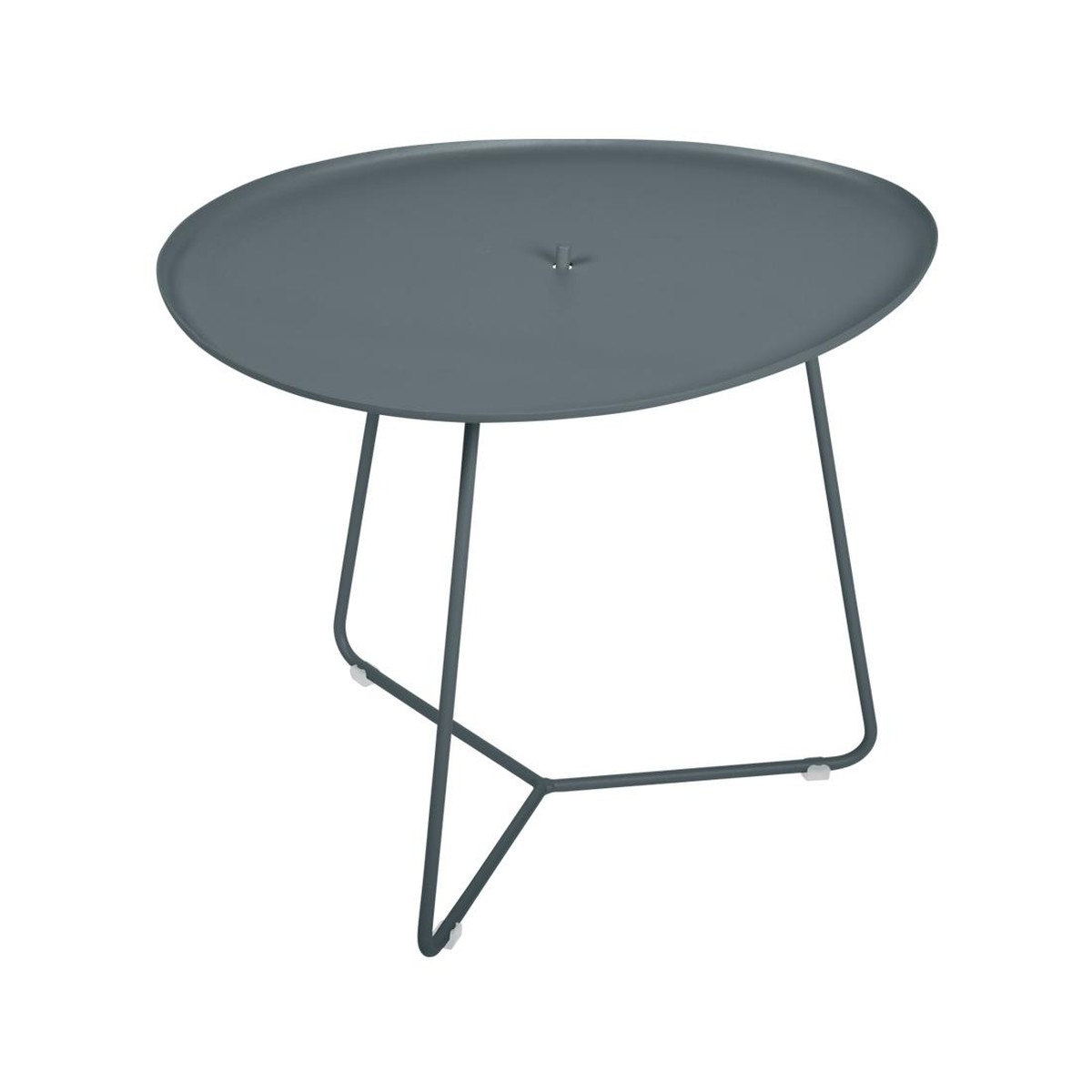 Fermob Cocotte Table basse cocotte Gris fumée L 55 x l 44.5 x H43.5cm