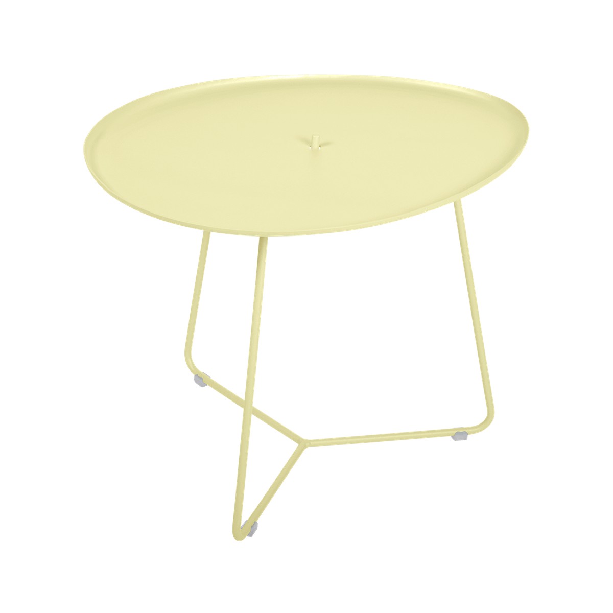 Fermob Cocotte Table basse cocotte Jaune beurre frais L 55 x l 44.5 x H43.5cm