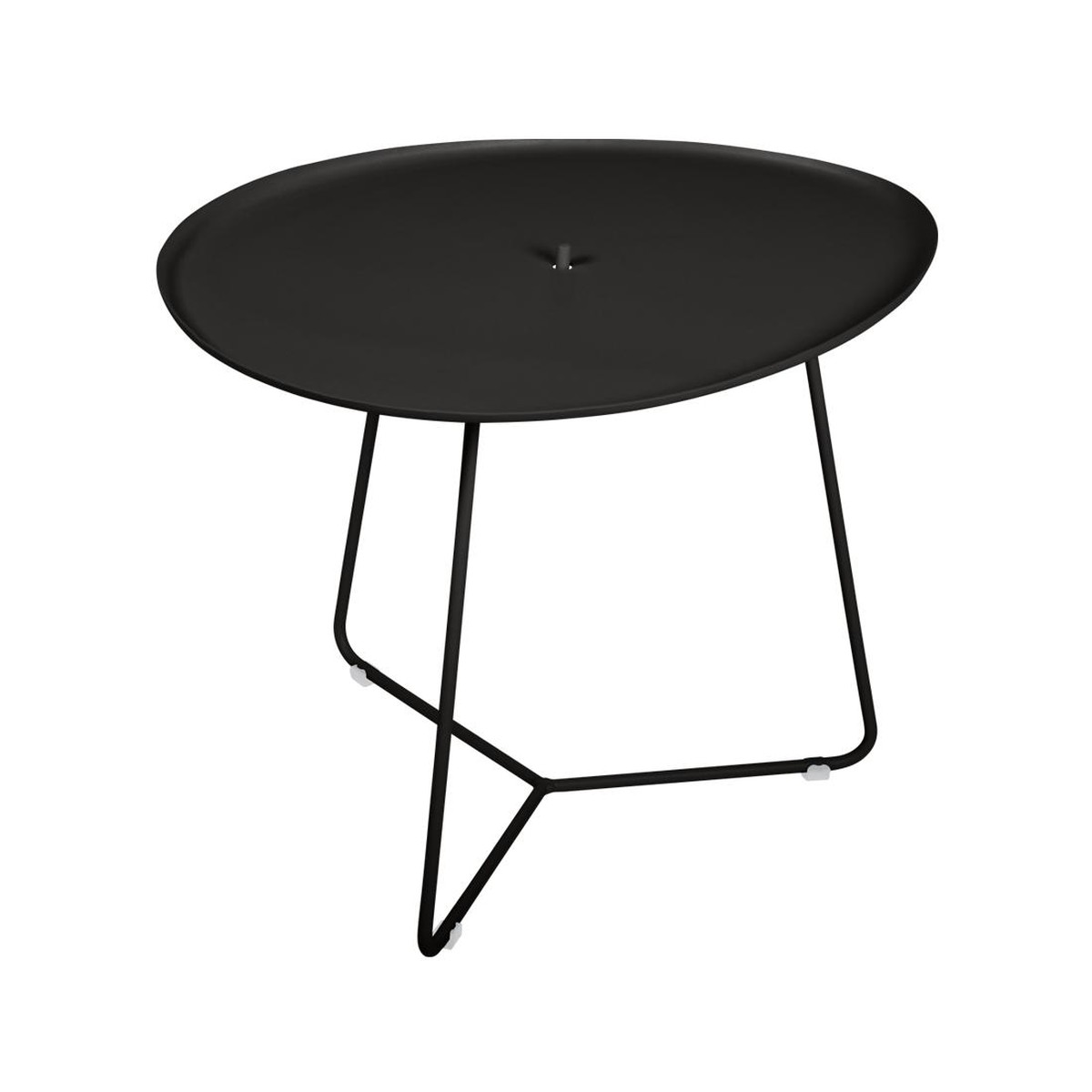 Fermob Cocotte Table basse cocotte Noir charbon L 55 x l 44.5 x H43.5cm