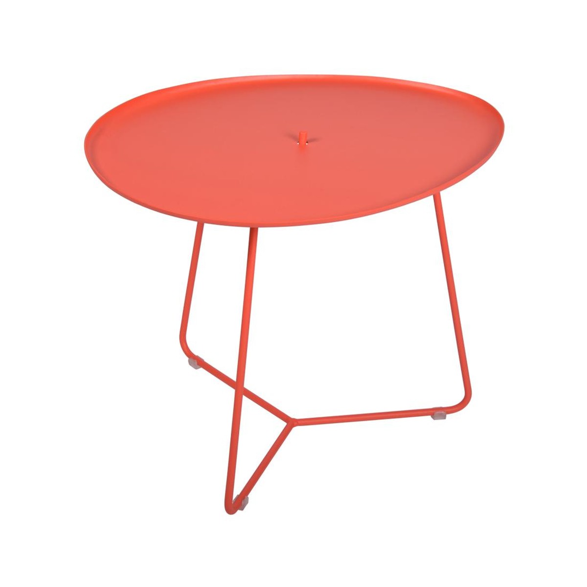 Fermob Cocotte Table basse cocotte Rouge saumon L 55 x l 44.5 x H43.5cm