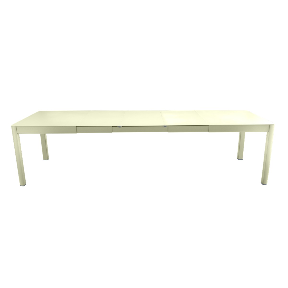 Fermob Ribambelle Table Ribambelle XL 3 Allonges Vert tilleul L 299 x l 100 x H74cm