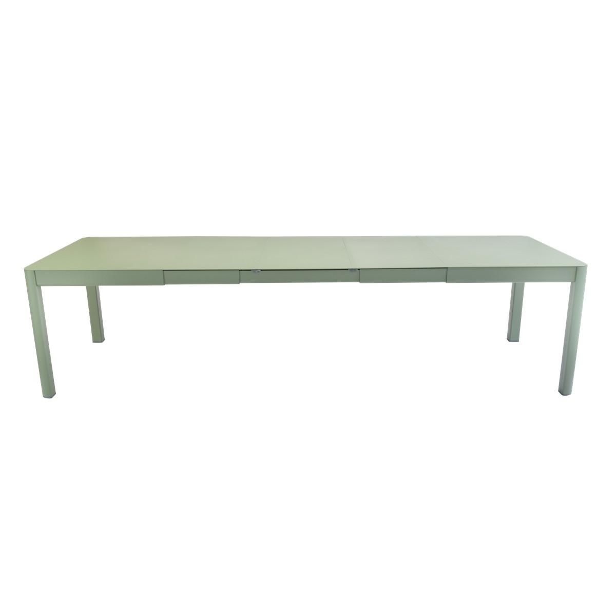 Fermob Ribambelle Table Ribambelle XL 3 Allonges Vert pistache L 299 x l 100 x H74cm