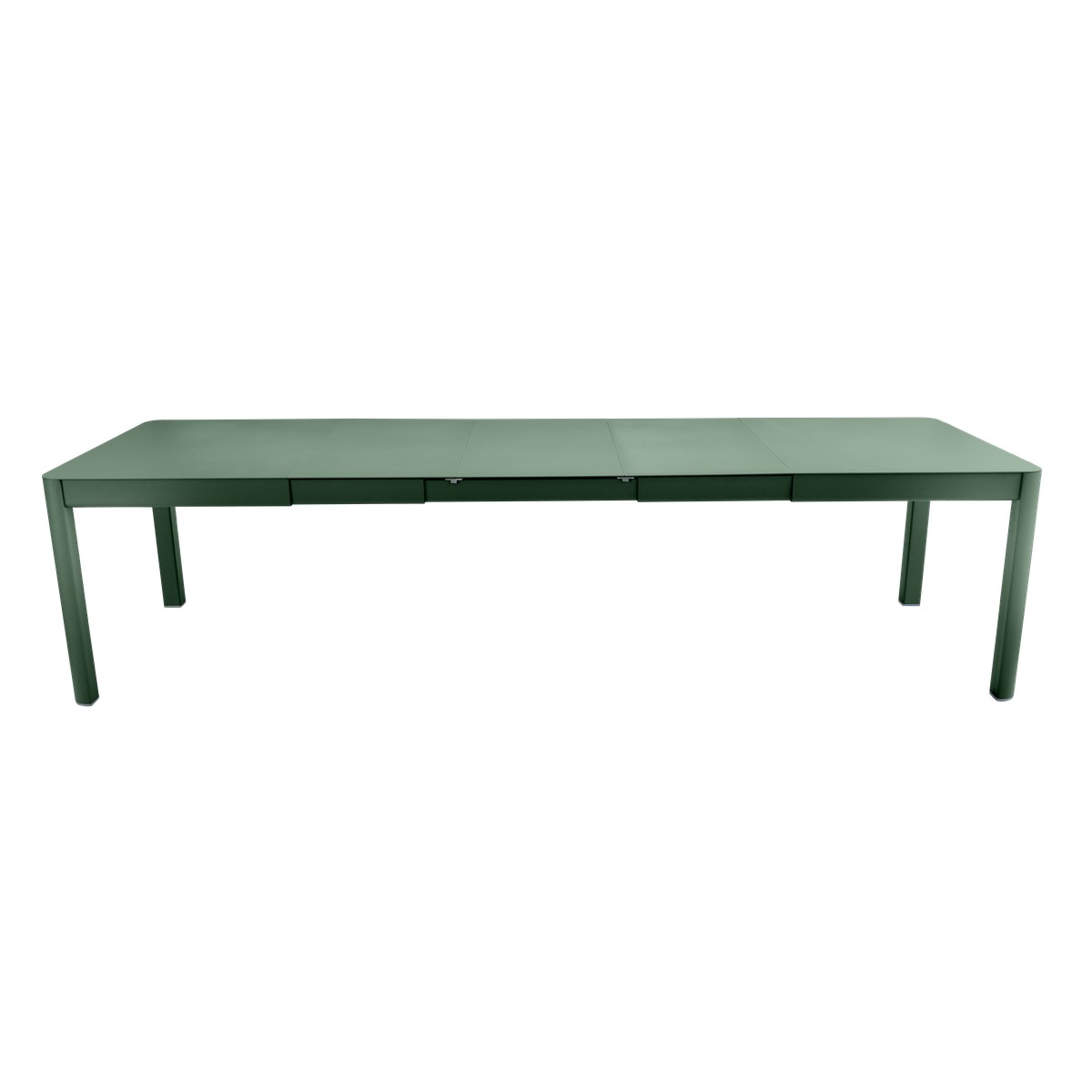 Fermob Ribambelle Table Ribambelle XL 3 Allonges Vert sapin L 299 x l 100 x H74cm