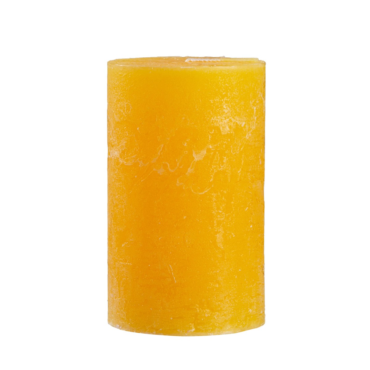 Schilliger Sélection Sierra Bougie cylindrique Sierra Jaune orpiment 6x10cm