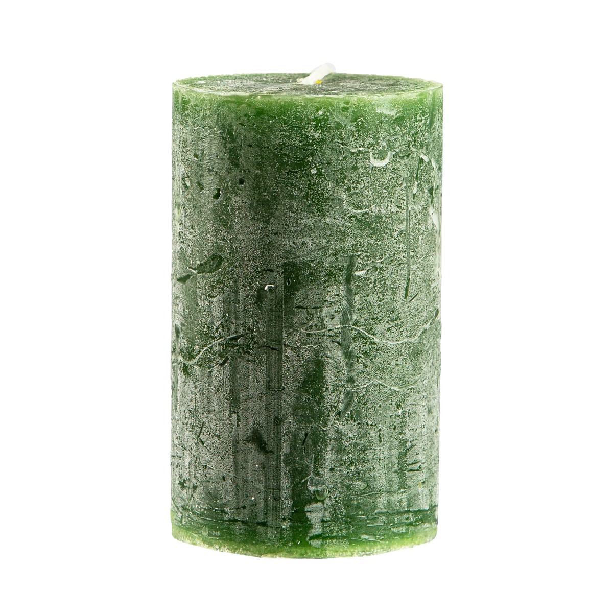 Schilliger Sélection Sierra Bougie cylindrique Sierra Vert épinard 6x10cm