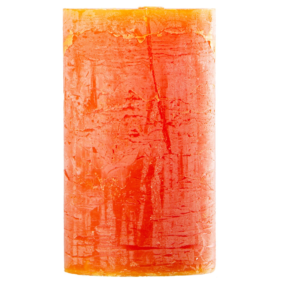 Schilliger Sélection Sierra Bougie cylindrique Sierra Orange 7x12cm