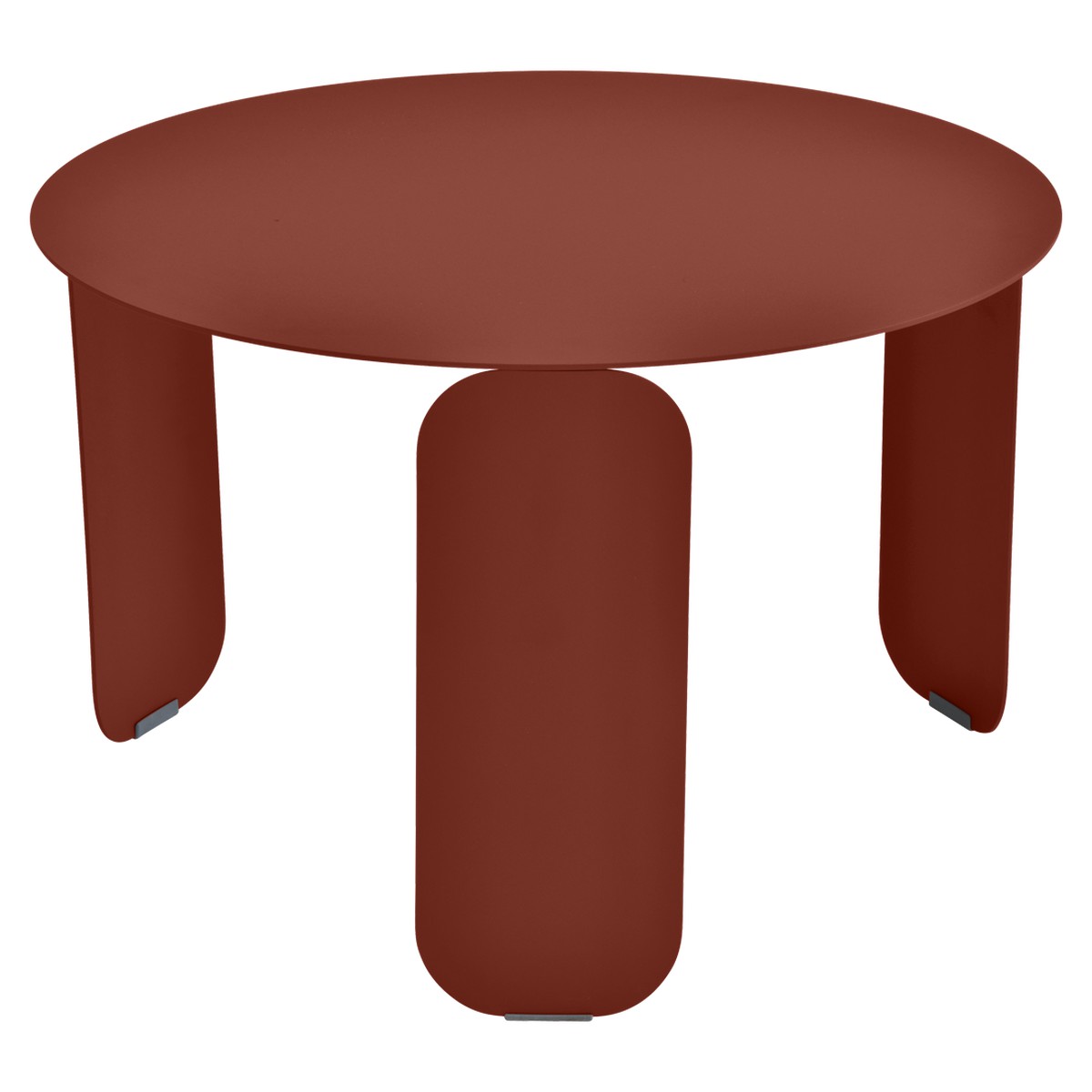 Fermob Bebop Table basse Bebop (moyen) Rouge ocre L 60 x l 60 x H38.5cm Diam : 60