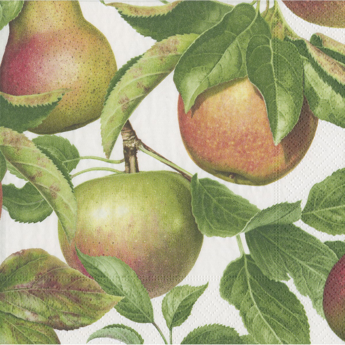 Caspari  Serviettes  Lunch Apple orchard  33x33cm