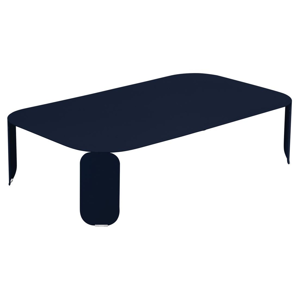 Fermob Bebop Table basse Bebop rectangulaire H29 Bleu aigue-marine L 120 x l 70 x H29cm