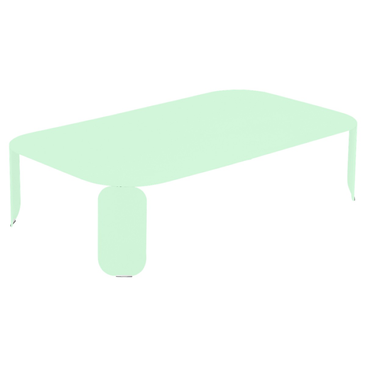 Fermob Bebop Table basse Bebop rectangulaire H29 Vert menthe à l'eau L 120 x l 70 x H29cm