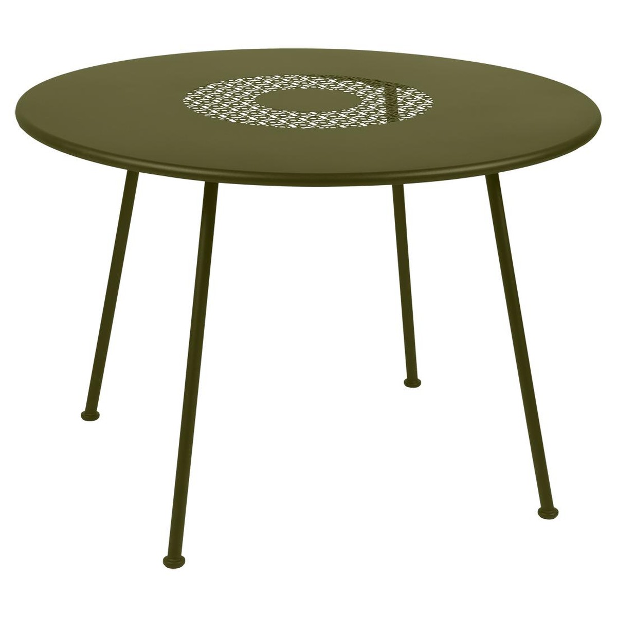 Fermob Lorette Table Lorette ronde Vert mousse L 110 x l 110 x H74cm Diam : 110