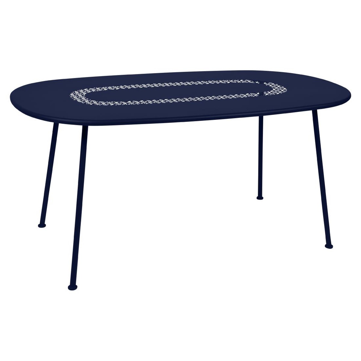 Fermob Lorette Table Lorette oval Bleu aigue-marine L 160 x l 90 x H74cm