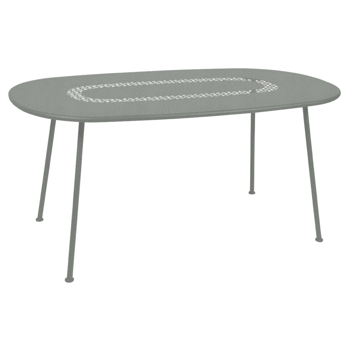 Fermob Lorette Table Lorette oval Gris taupe L 160 x l 90 x H74cm