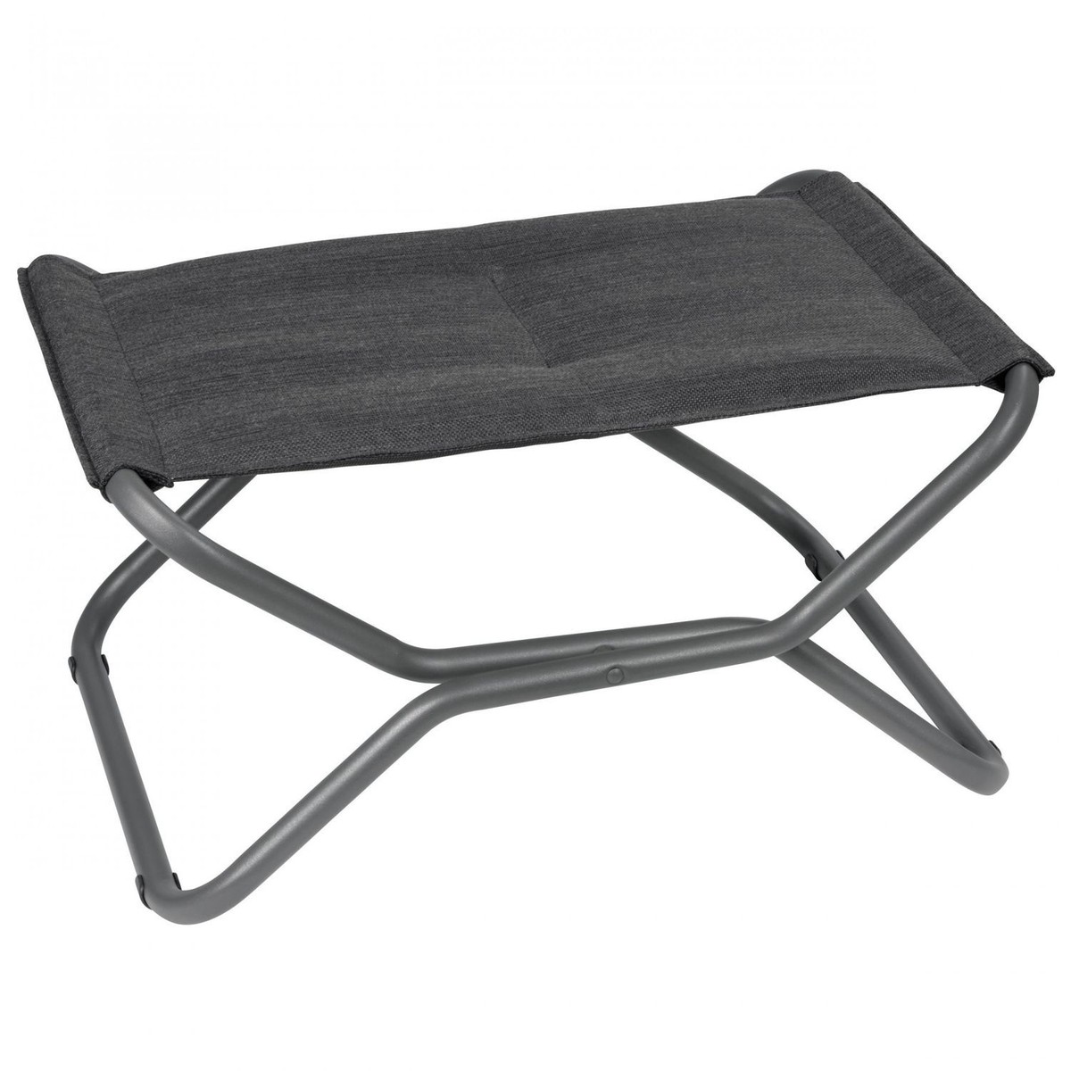 Lafuma Mobilier PRIVILEGE Repose pieds de Transat Hedona Noir aile de corbeau 35x51x66.5cm