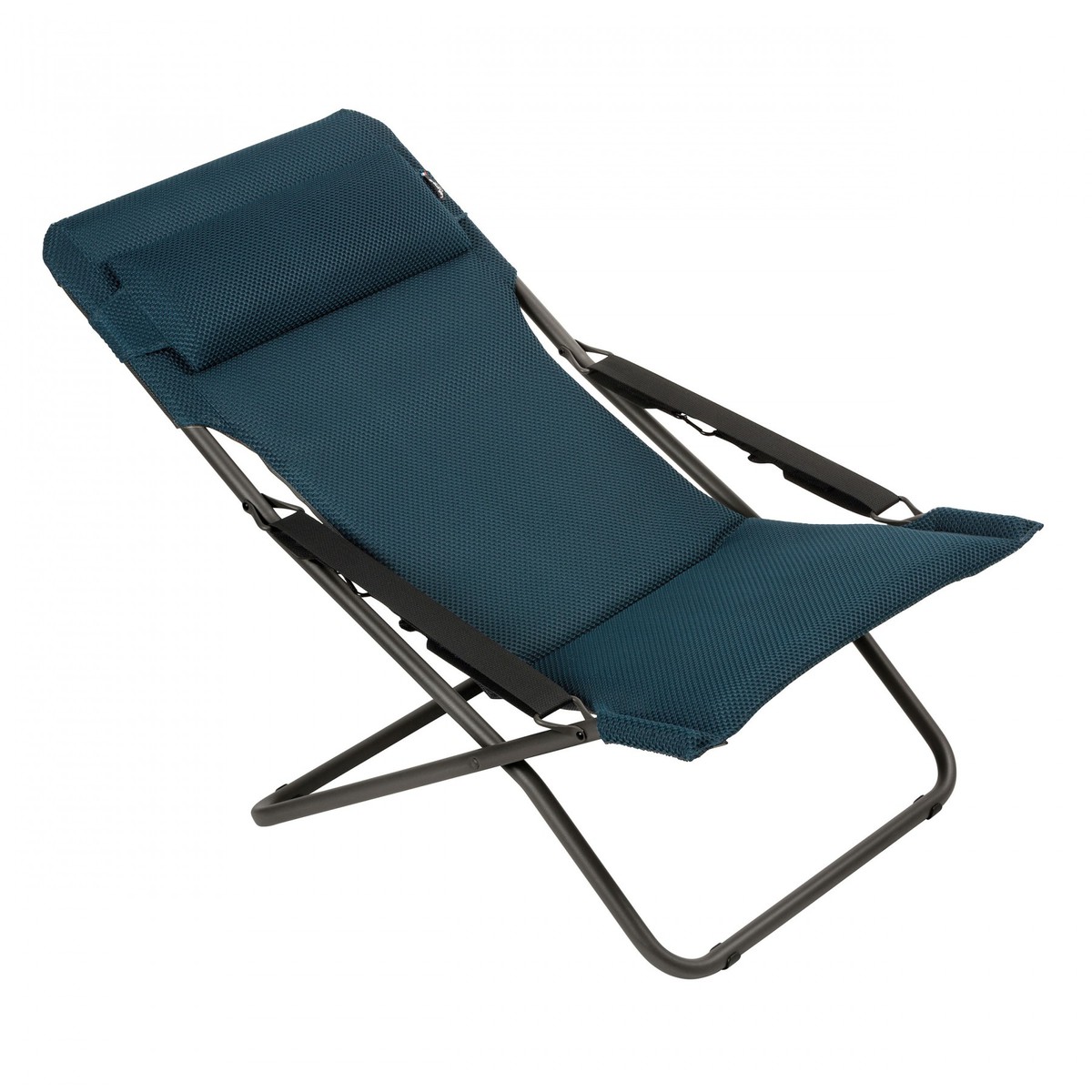 Lafuma Mobilier BE COMFORT ® Transat Be confort Transabed Bleu canard 88x93x66.5cm