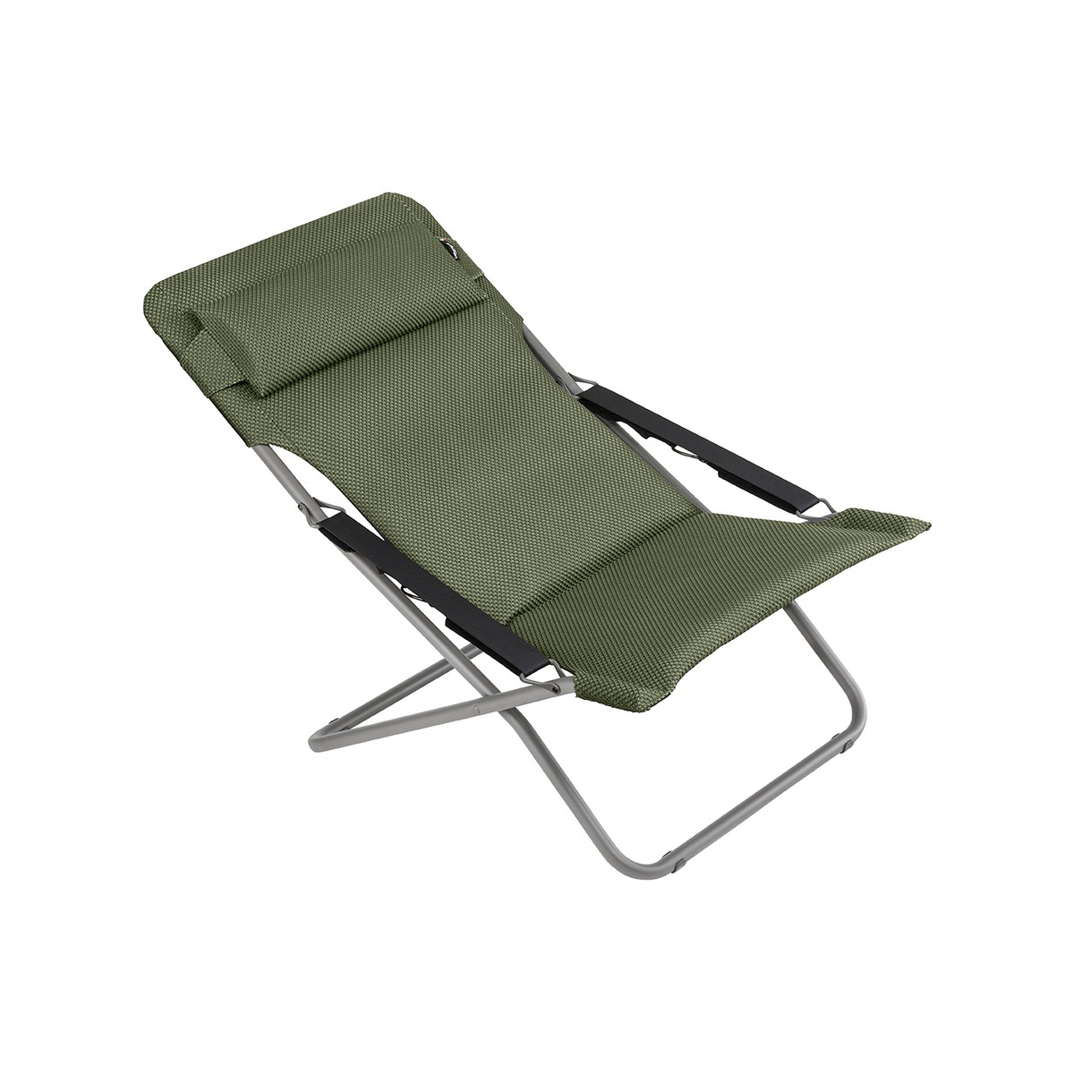 Lafuma Mobilier BE COMFORT ® Transat Be confort Transabed Vert olive 88x93x66.5cm