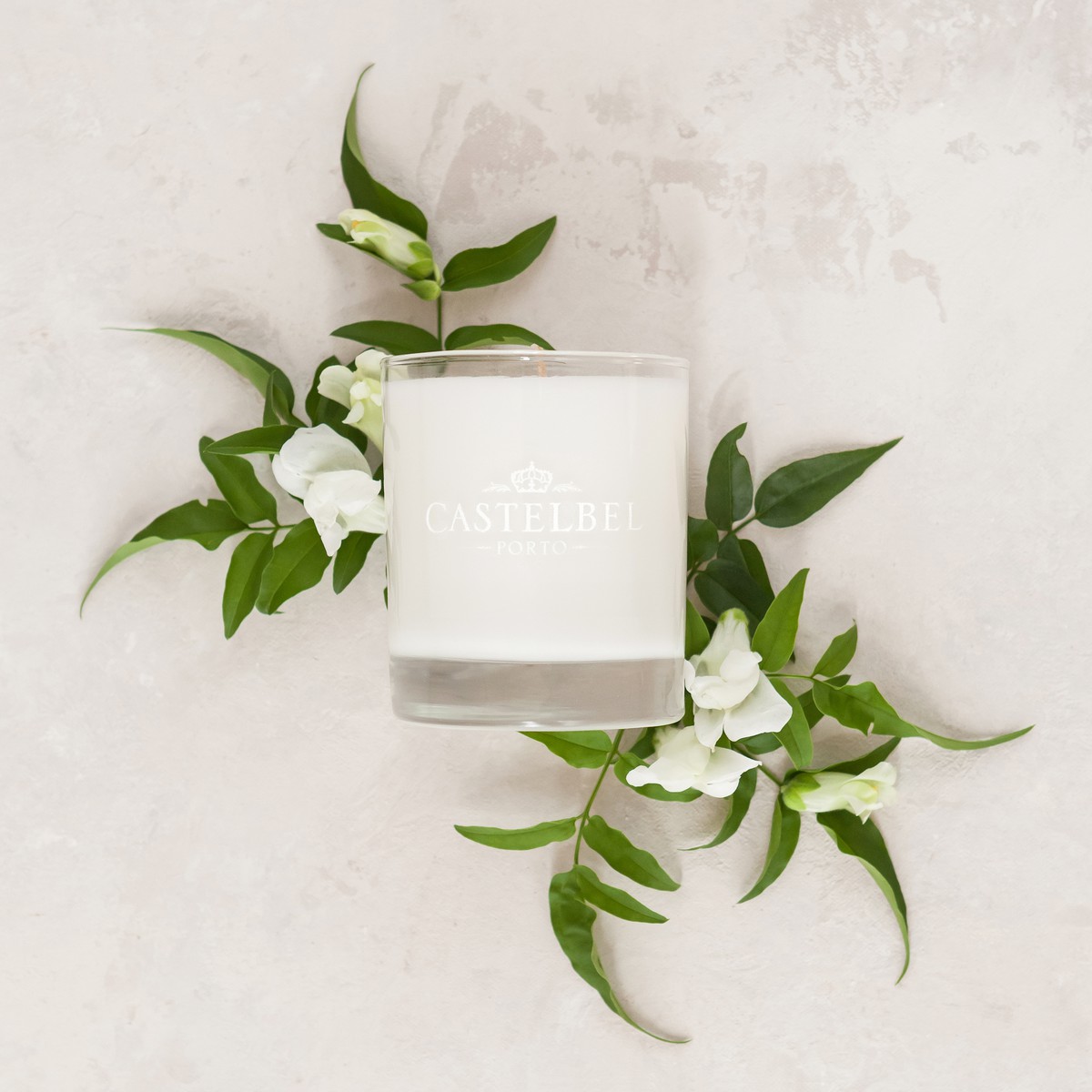 Castelbel Jasmin Bougie parfumée au Jasmin Blanc  sans