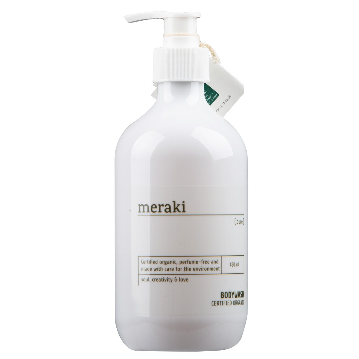 Meraki Gamme Pure Gel Douche Bio Pure 490ml  490ml