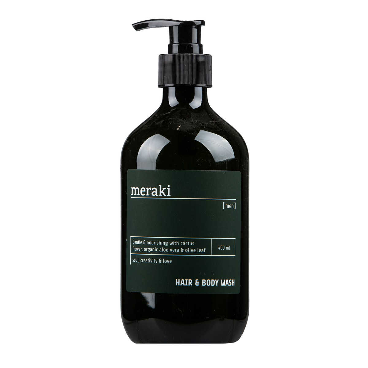 Meraki Gamme Homme Shampoing & Gel douche Homme  490ml