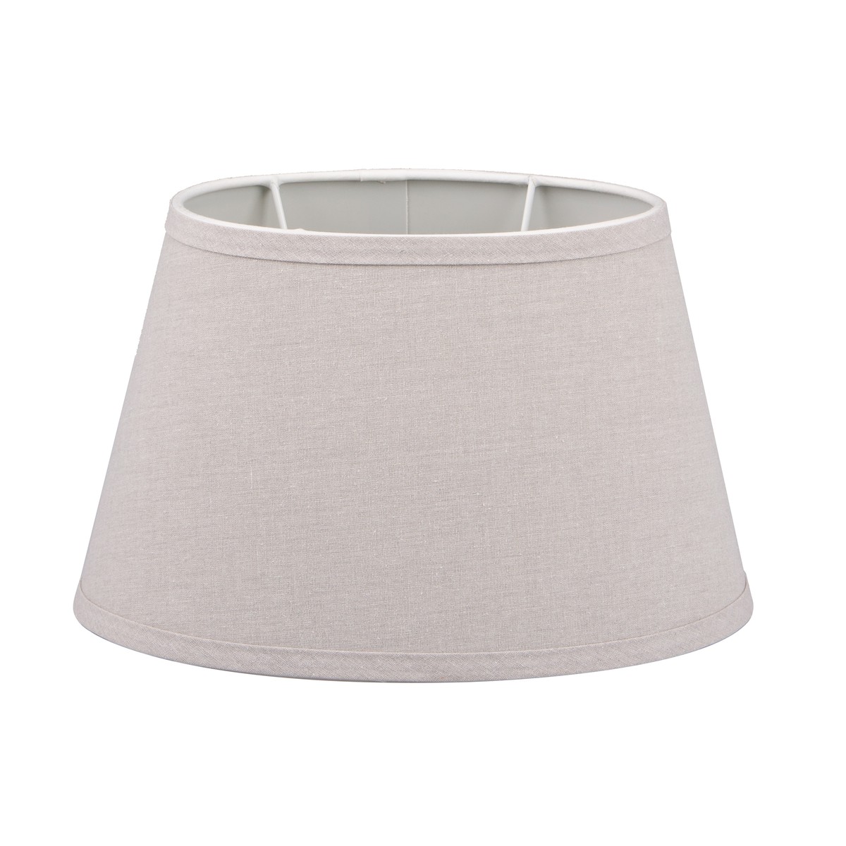 Schilliger Design Bellini Abat-jour Bellini ovale Gris perle 21.5x15x30x22x18.5cm