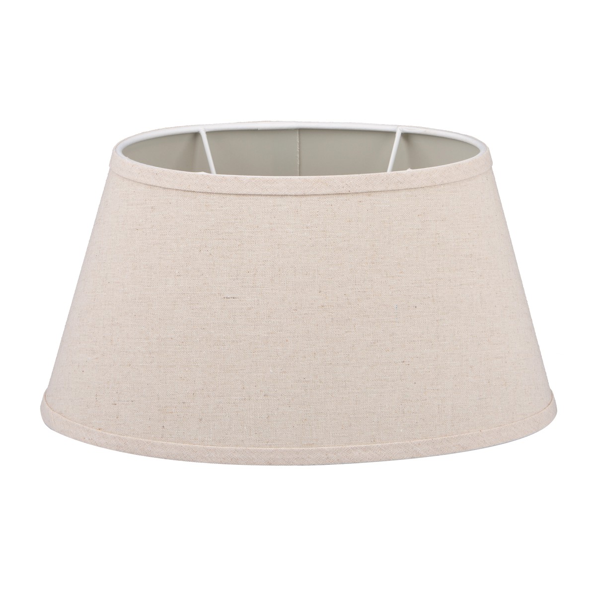 Schilliger Design Bellini Abat-jour Bellini ovale Beige 25.5x17x35x25.5x18.5cm