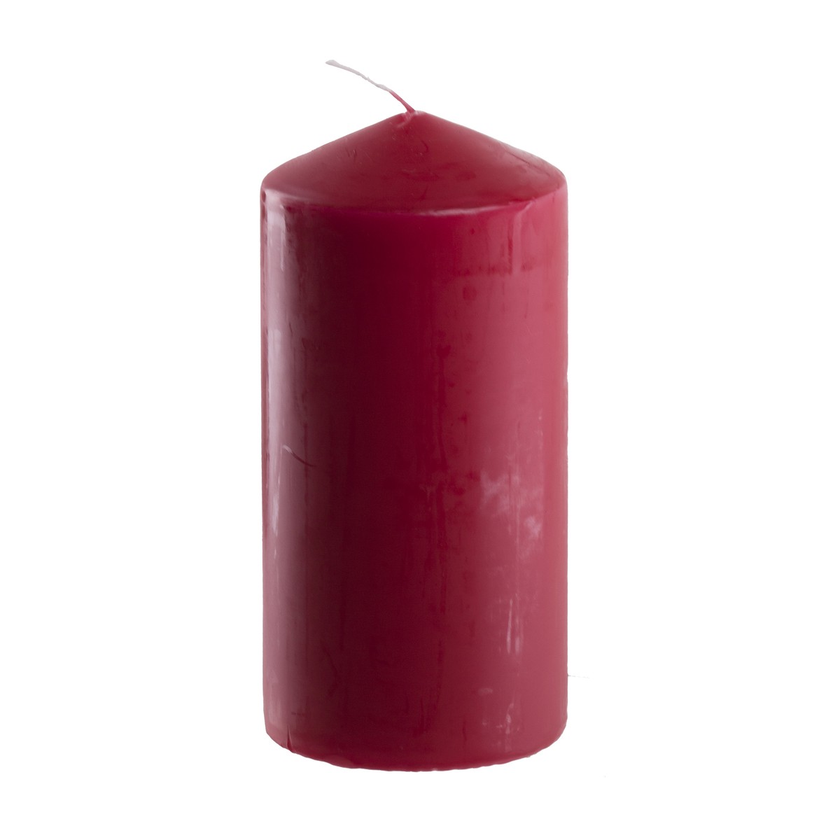 Schilliger Sélection Sierra Bougie cylindrique Sierra Rouge carmin 9.6x20cm