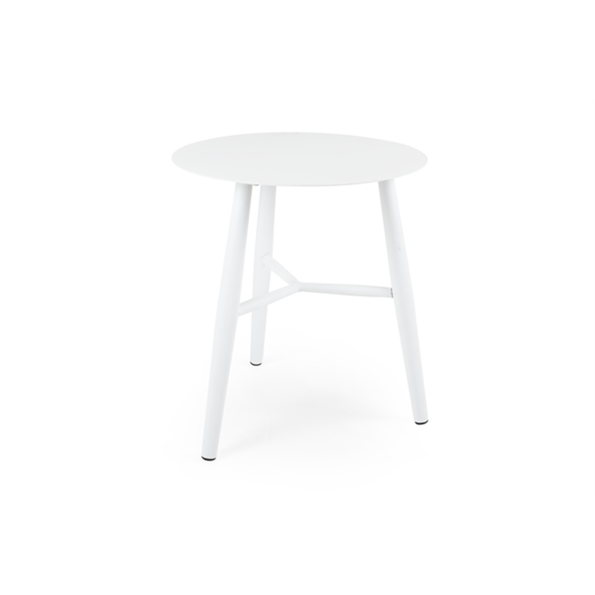 Brafab Vannes Table d'appoint Vannes Blanc 45x50cm