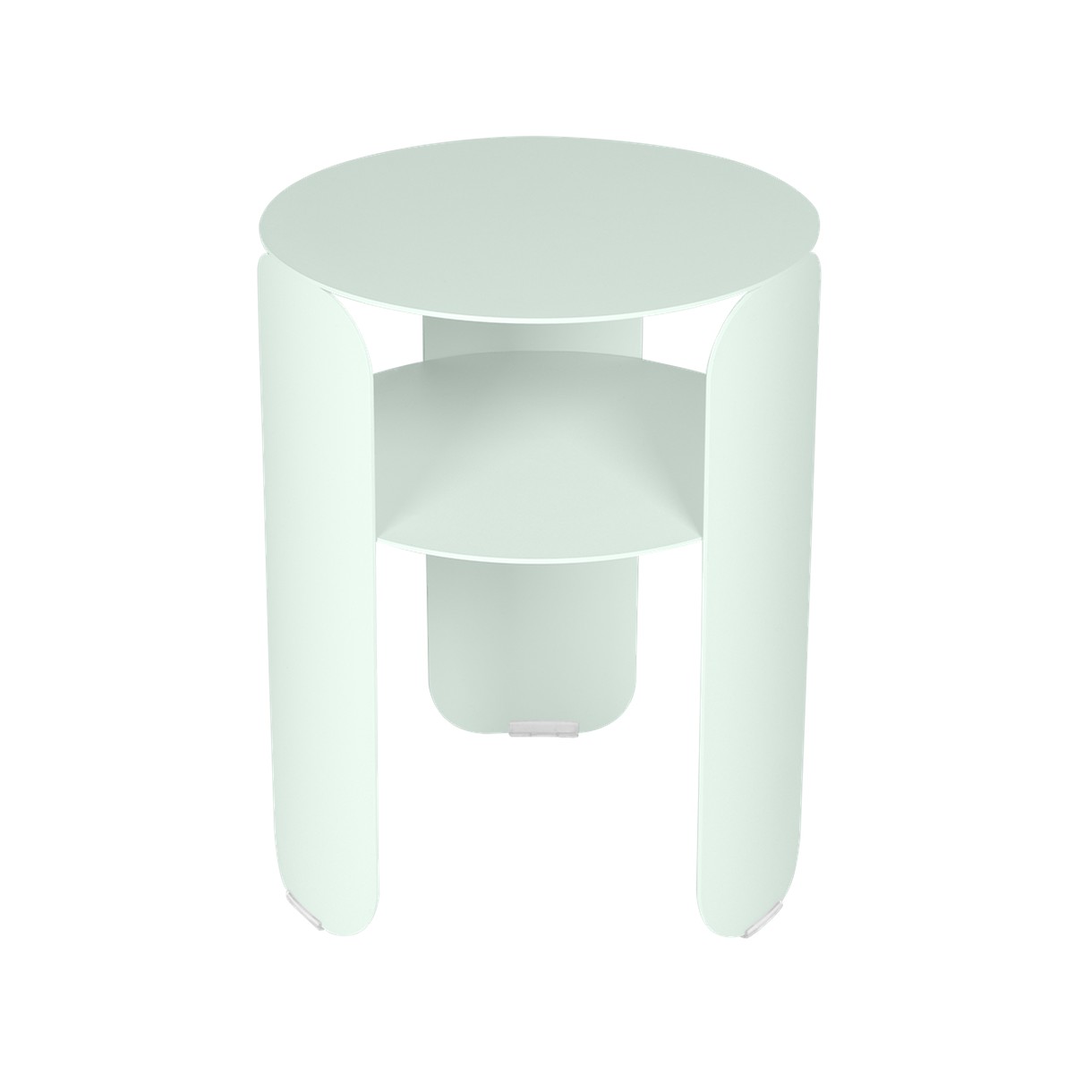 Fermob Bebop Table d'appoint Bebop Bleu cyan clair L 35 x l 35 x H45.5cm Diam : 35