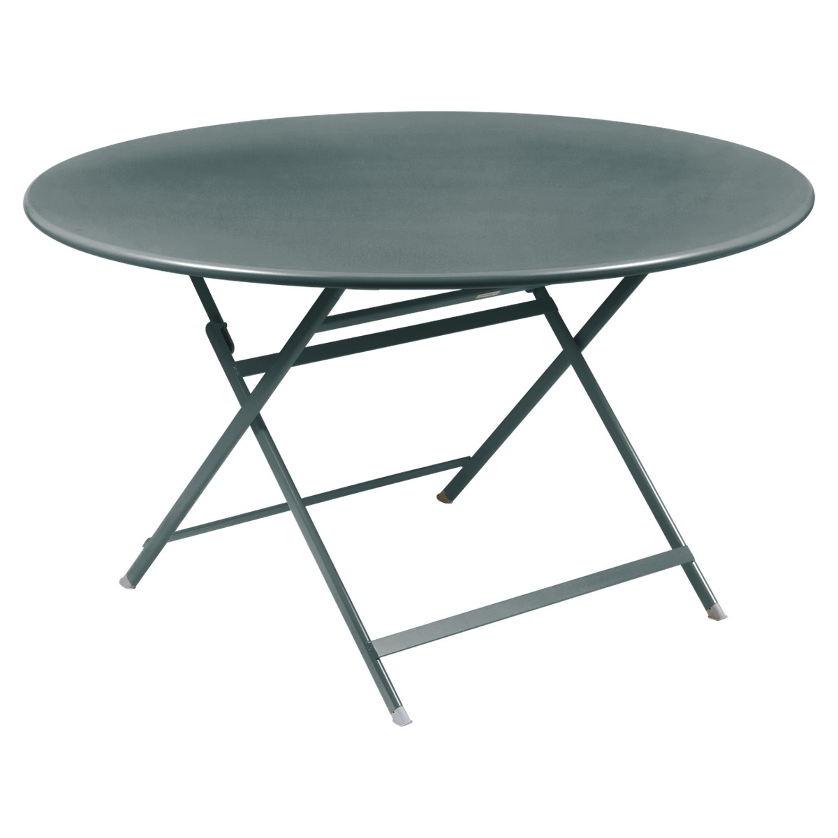 Fermob Caractère Table Caractère ronde Gris fumée L 128 x l 128 x H74.5cm Diam : 128