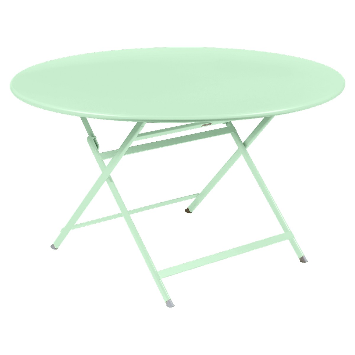 Fermob Caractère Table Caractère ronde Vert menthe à l'eau L 128 x l 128 x H74.5cm Diam : 128