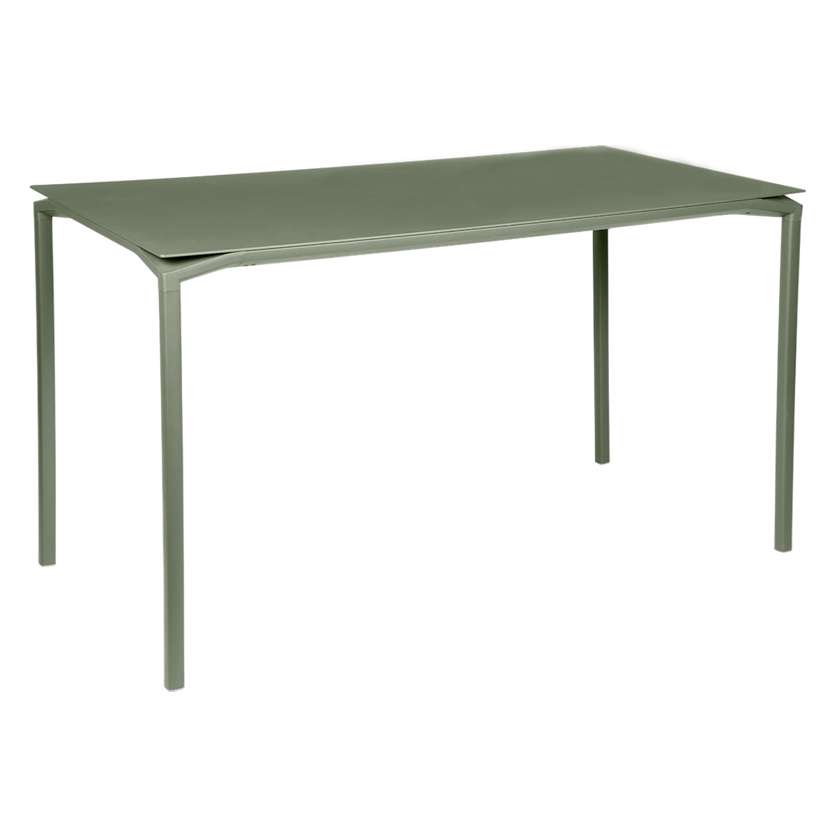 Fermob Calvi Table Calvi haute Vert pistache L 160 x l 80 x H92cm