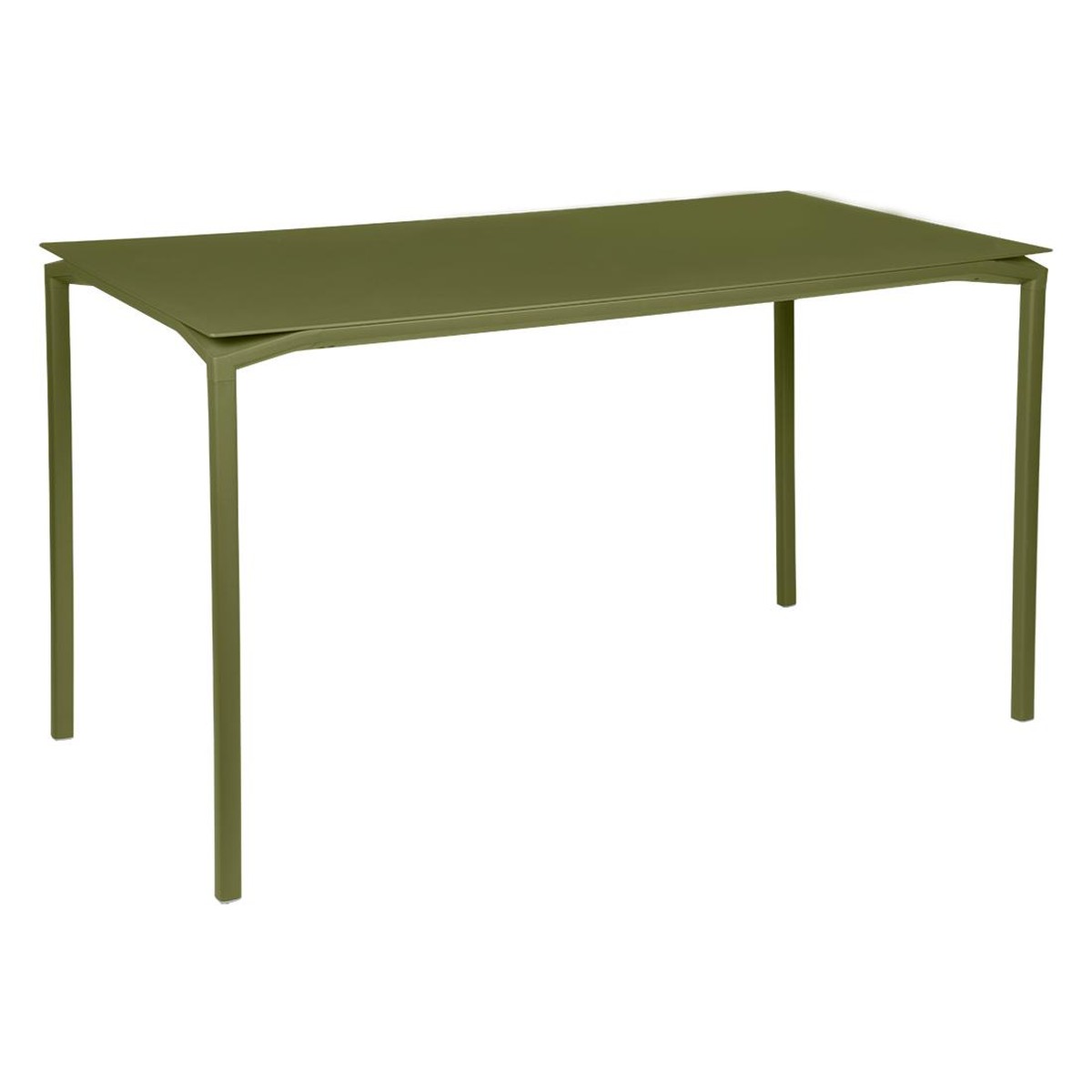 Fermob Calvi Table Calvi haute Vert mousse L 160 x l 80 x H92cm