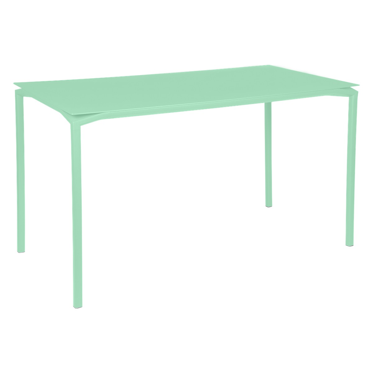 Fermob Calvi Table Calvi haute Vert menthe à l'eau L 160 x l 80 x H92cm