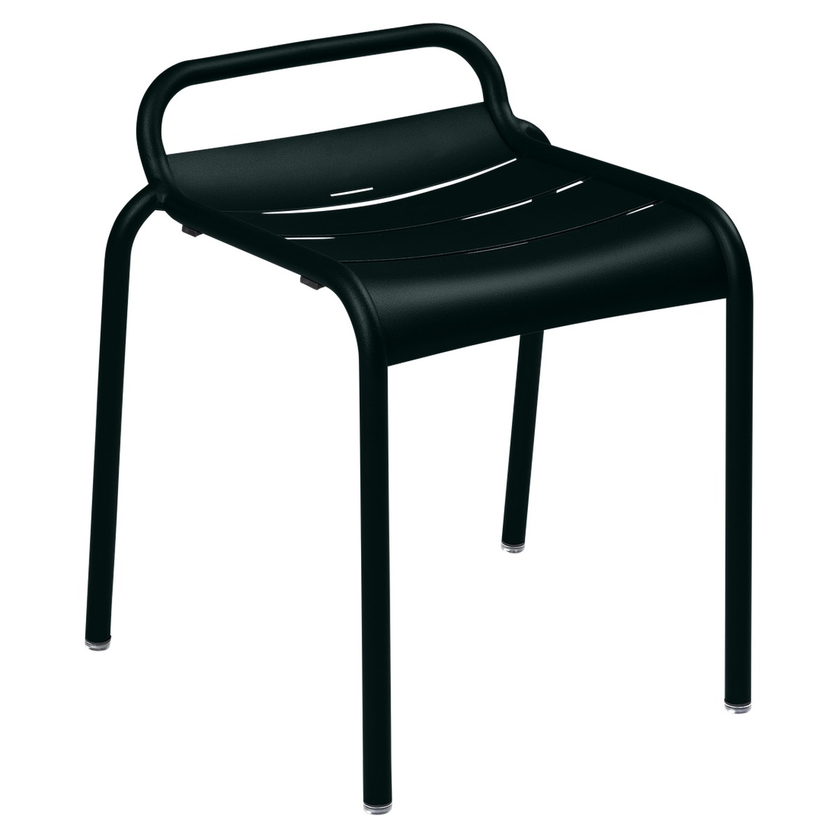 Fermob Luxembourg Tabouret bas Luxembourg Noir charbon L 51.2 x l 49.3 x H57.7cm