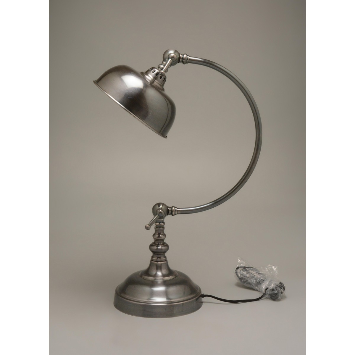 Schilliger Sélection  Lampe de bureau Anemone Gris plomb 59cm