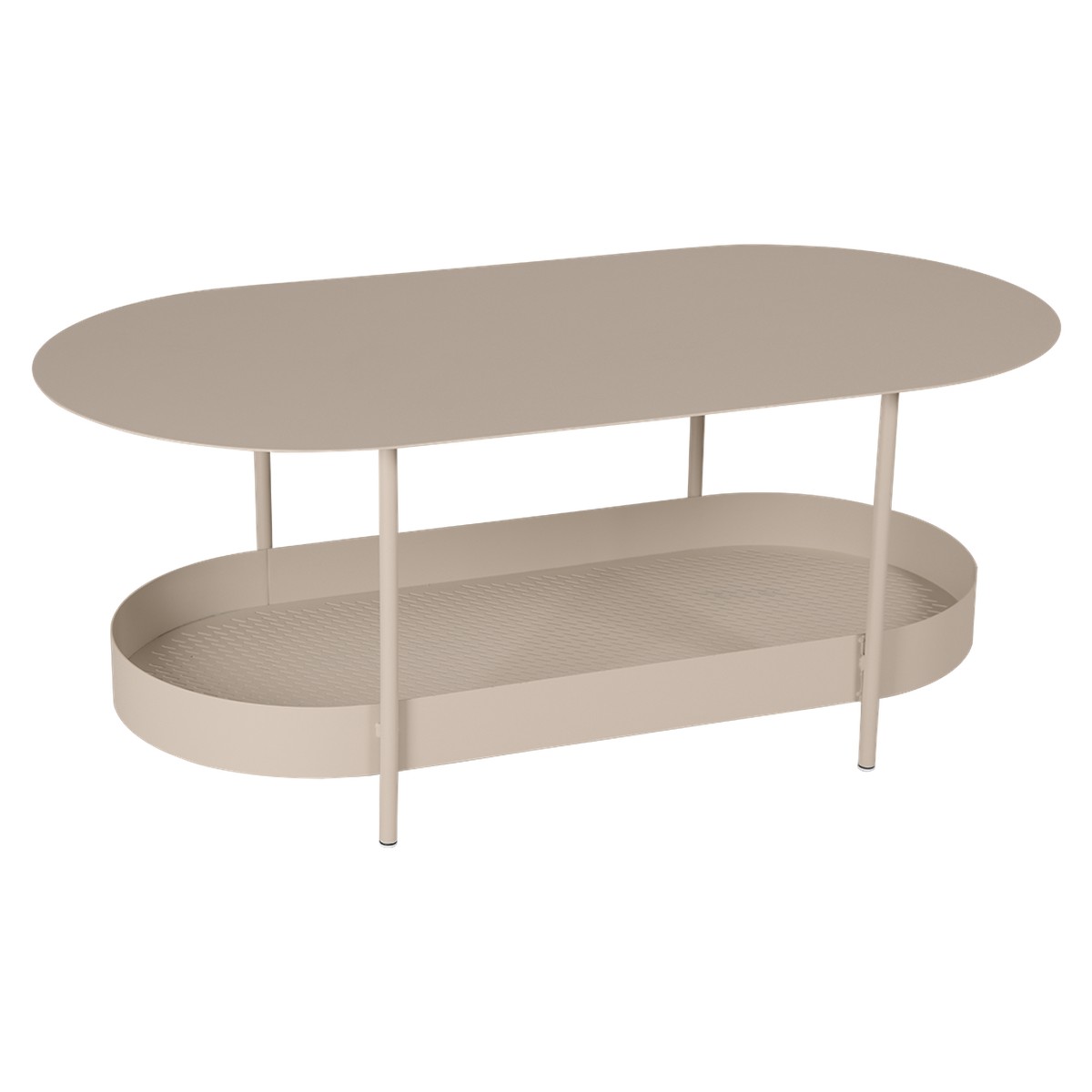 Fermob Salsa Table salsa basse Beige L 119 x l 58 x H46cm