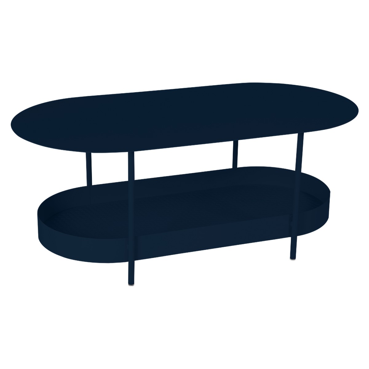 Fermob Salsa Table salsa basse Bleu aigue-marine L 119 x l 58 x H46cm