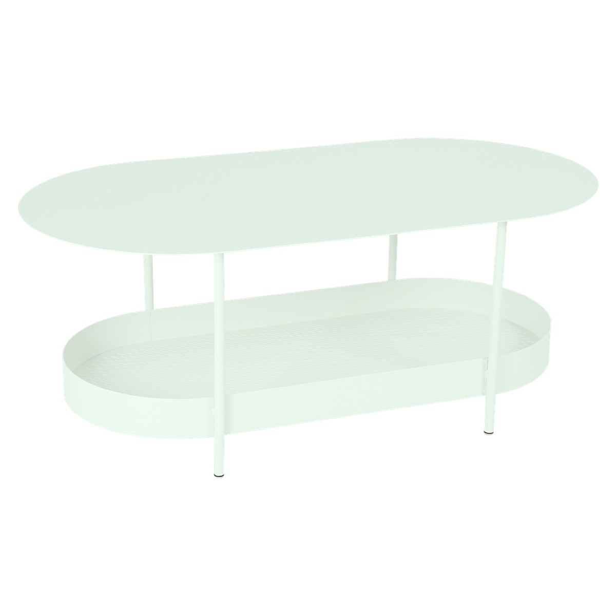 Fermob Salsa Table salsa basse Bleu cyan clair L 119 x l 58 x H46cm