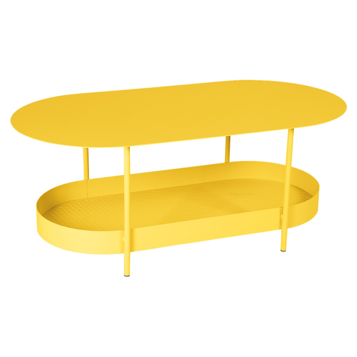 Fermob Salsa Table salsa basse Jaune miel L 119 x l 58 x H46cm