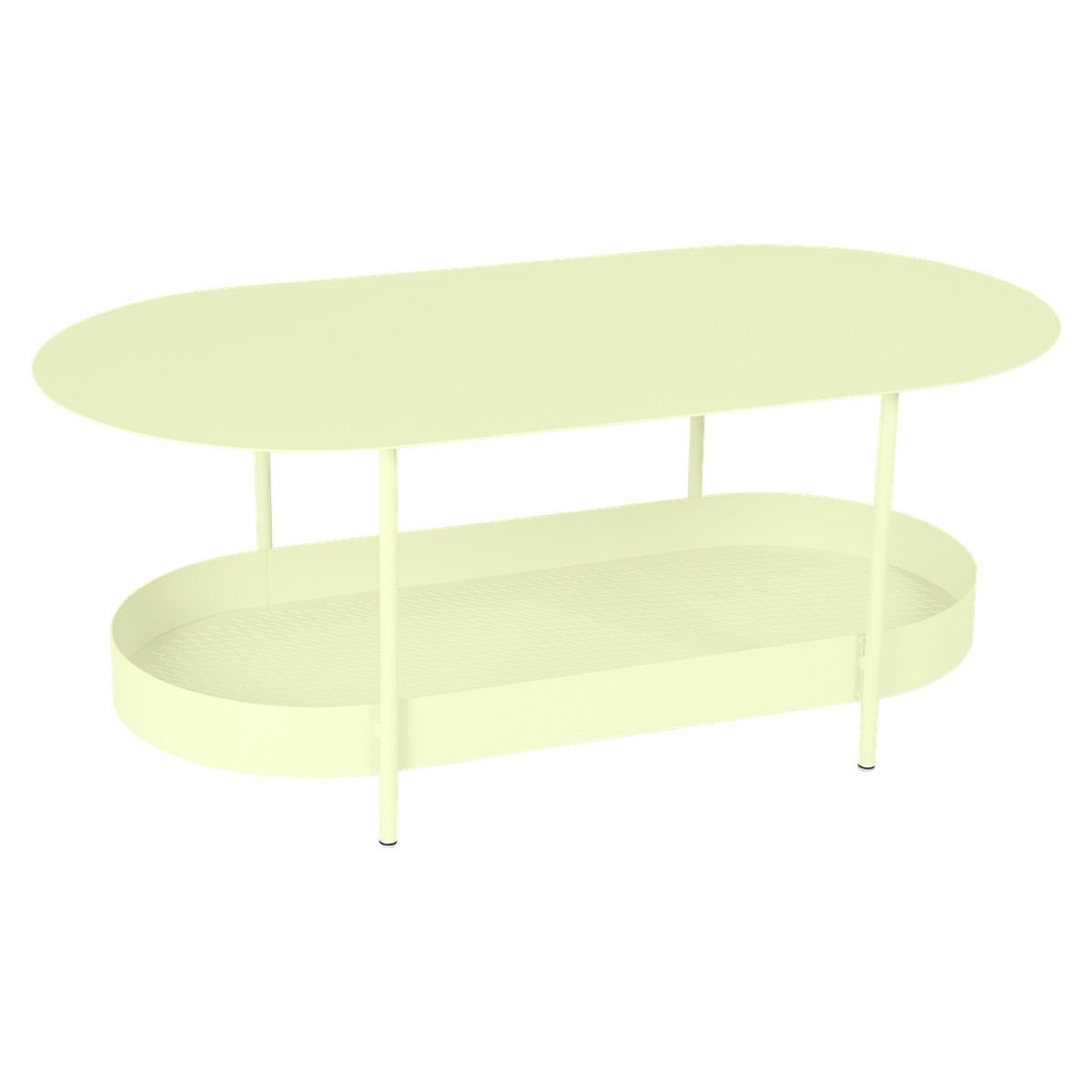 Fermob Salsa Table salsa basse Jaune beurre frais L 119 x l 58 x H46cm