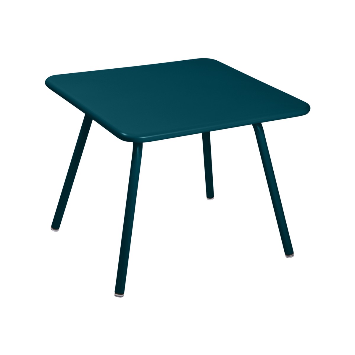 Fermob Luxembourg Kid Table Kid Luxembourg Bleu azur foncé L 57.5 x l 57.5 x H47cm