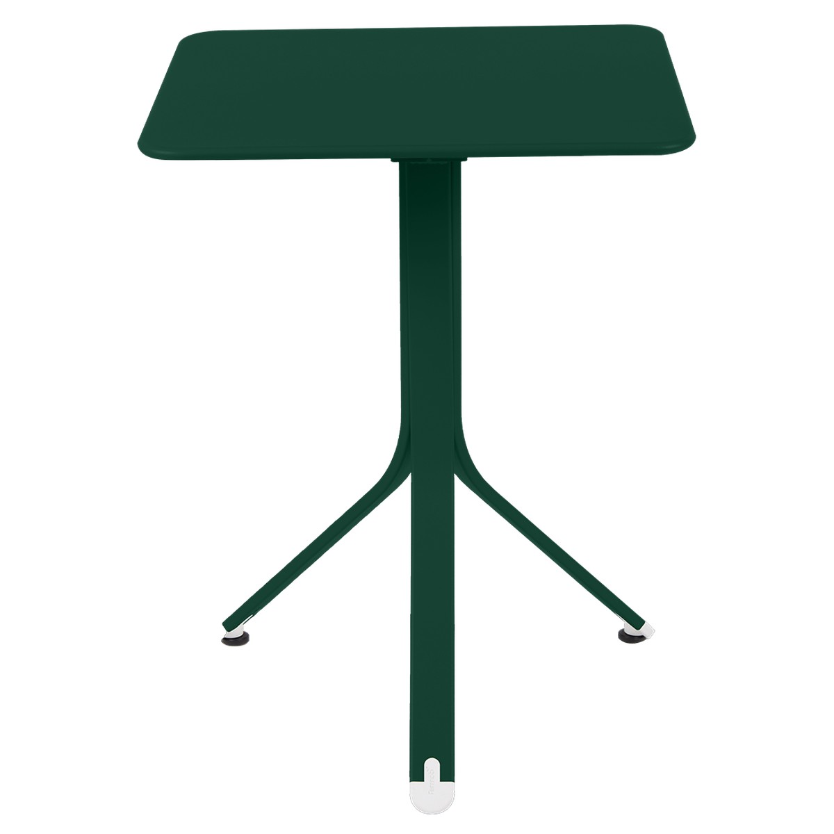 Fermob Resto Table rest'o Vert sapin L 57 x l 57 x H74cm