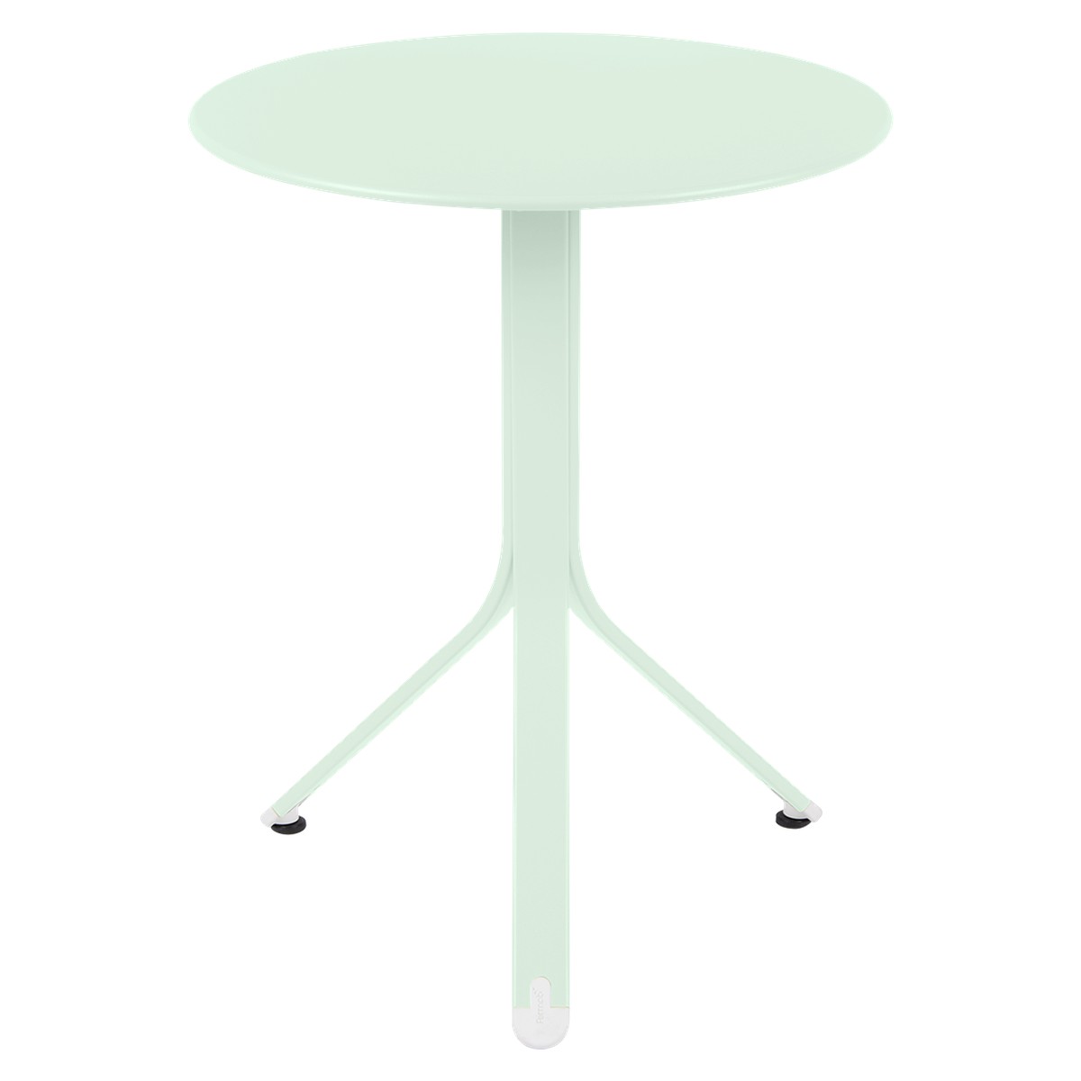 Fermob Resto Table rest'o Bleu cyan clair H74cm Diam : 60