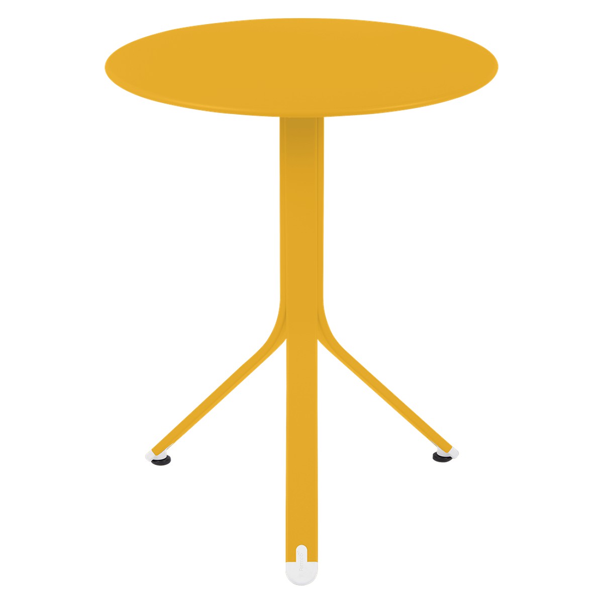 Fermob Resto Table rest'o Jaune miel H74cm Diam : 60