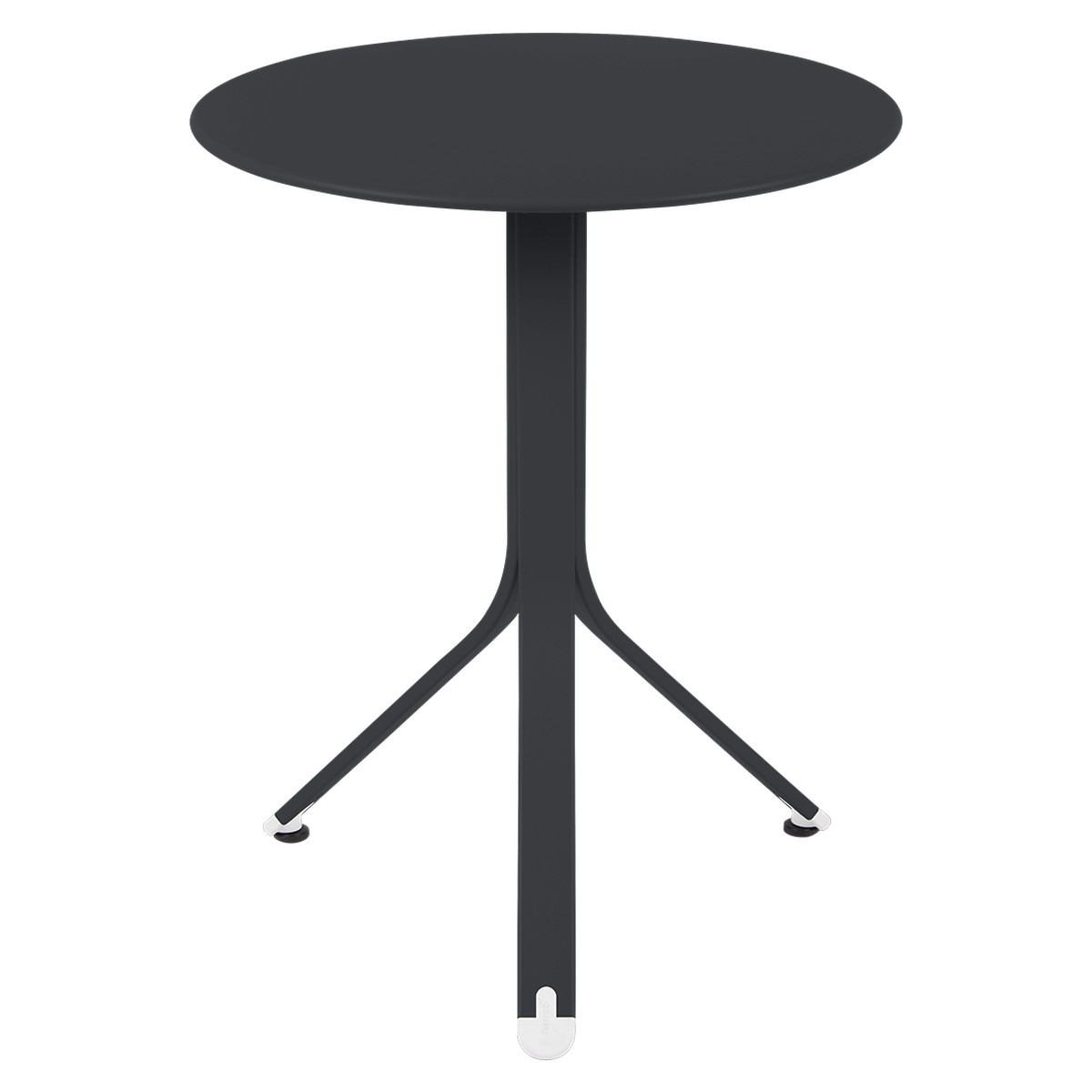 Fermob Resto Table rest'o Noir de carbone H74cm Diam : 60