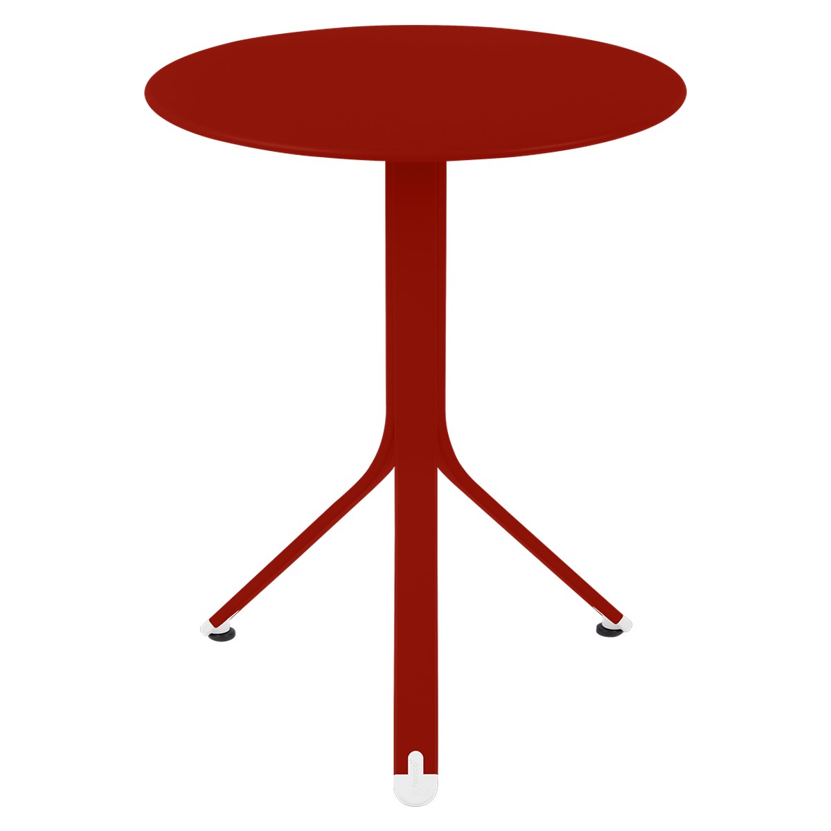 Fermob Resto Table rest'o Rouge cerise H74cm Diam : 60