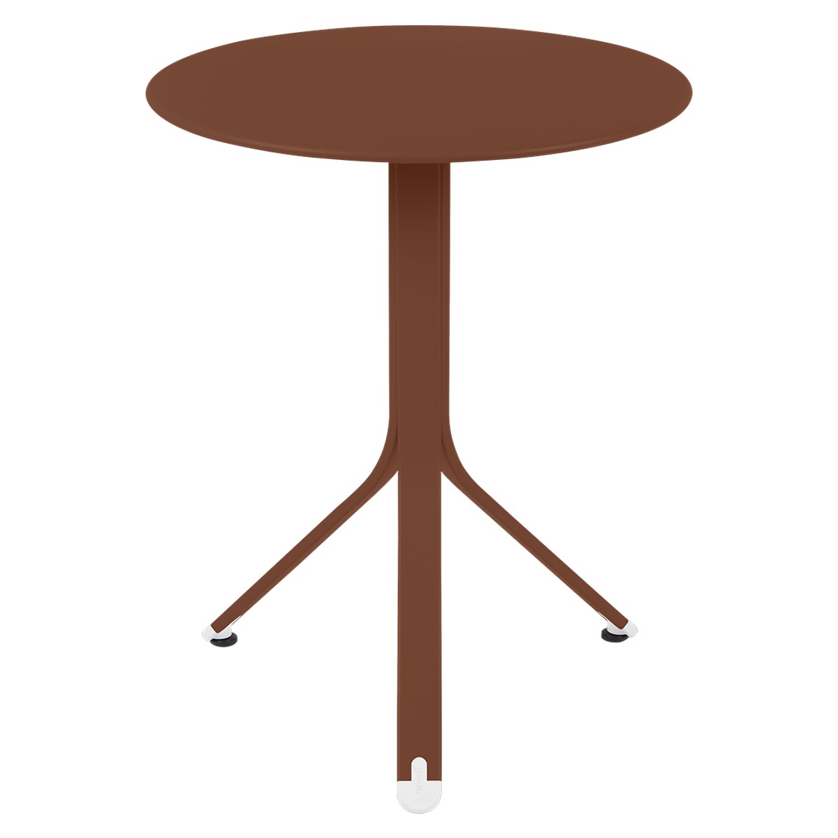 Fermob Resto Table rest'o Rouge ocre H74cm Diam : 60