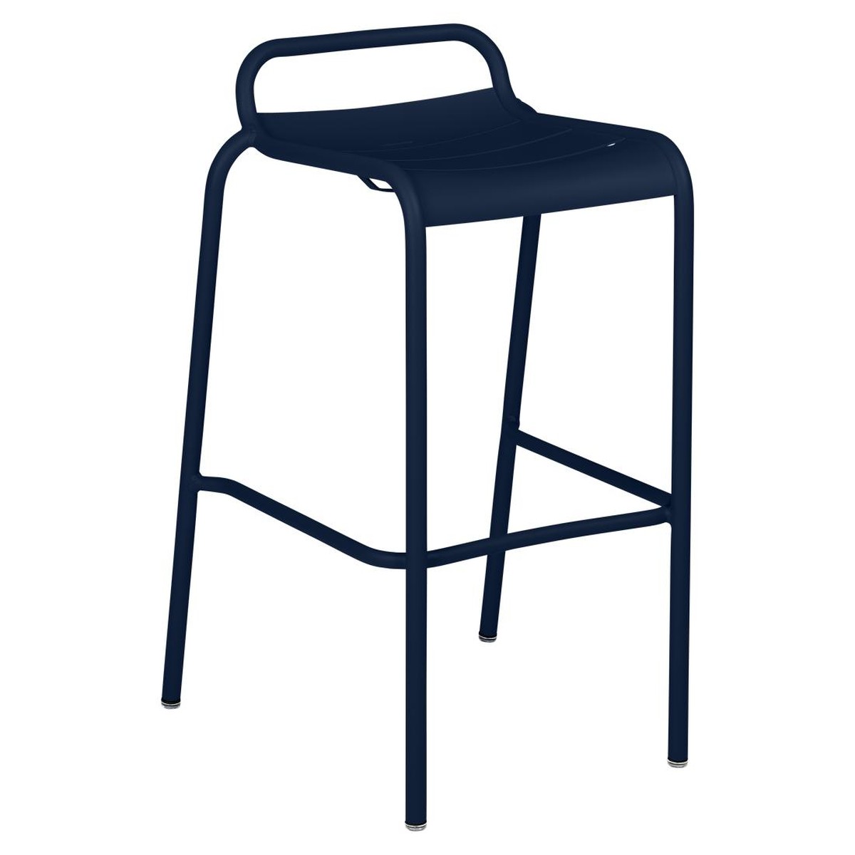 Fermob Luxembourg Tabouret Bar empilable Luxembourg Bleu aigue-marine L 54 x l 51 x H88cm